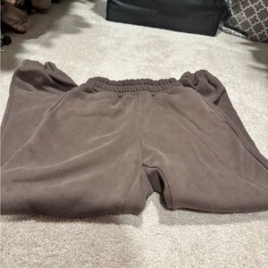Comfrt brown sweat pants